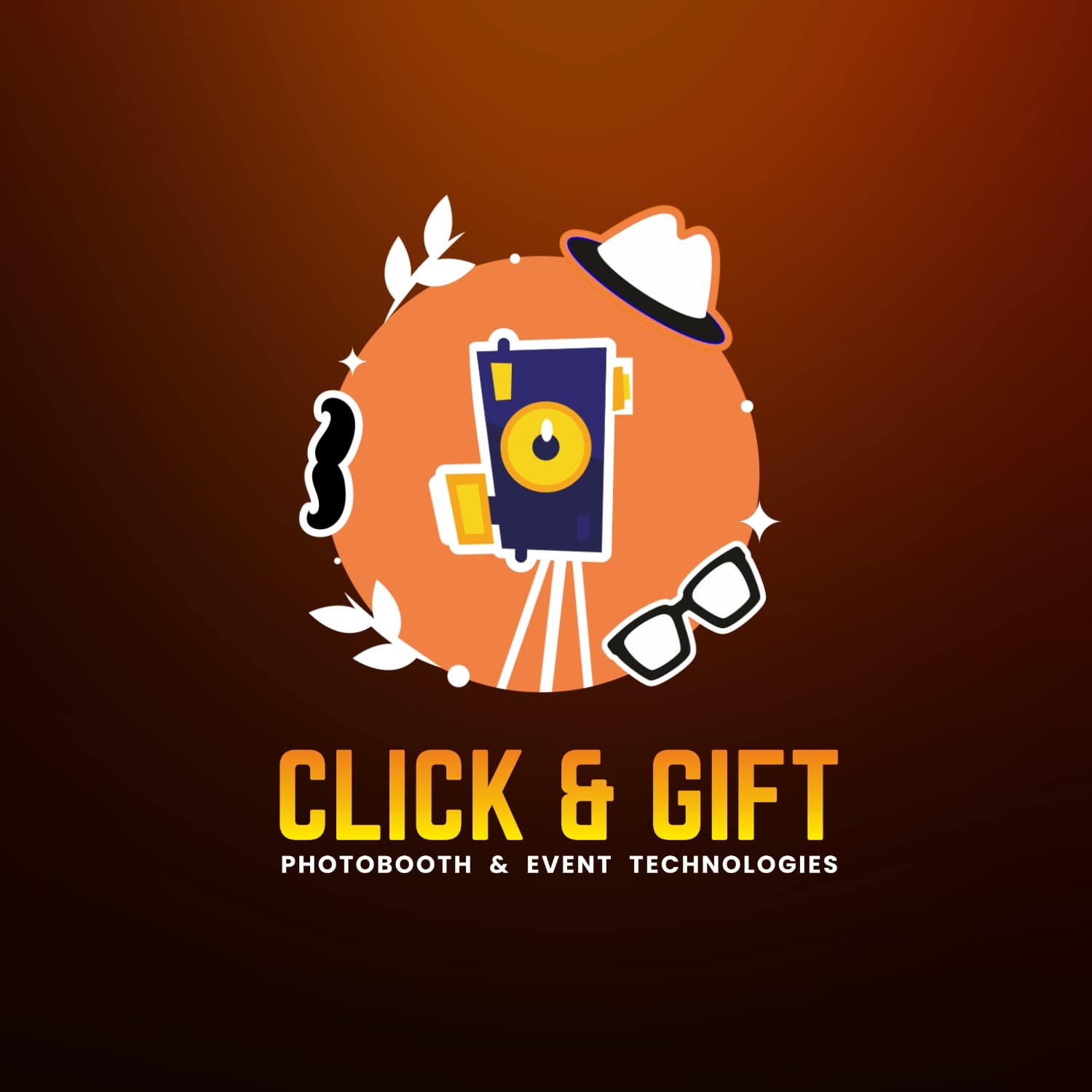 Click and Gift Photo Booth Event Technologies logo